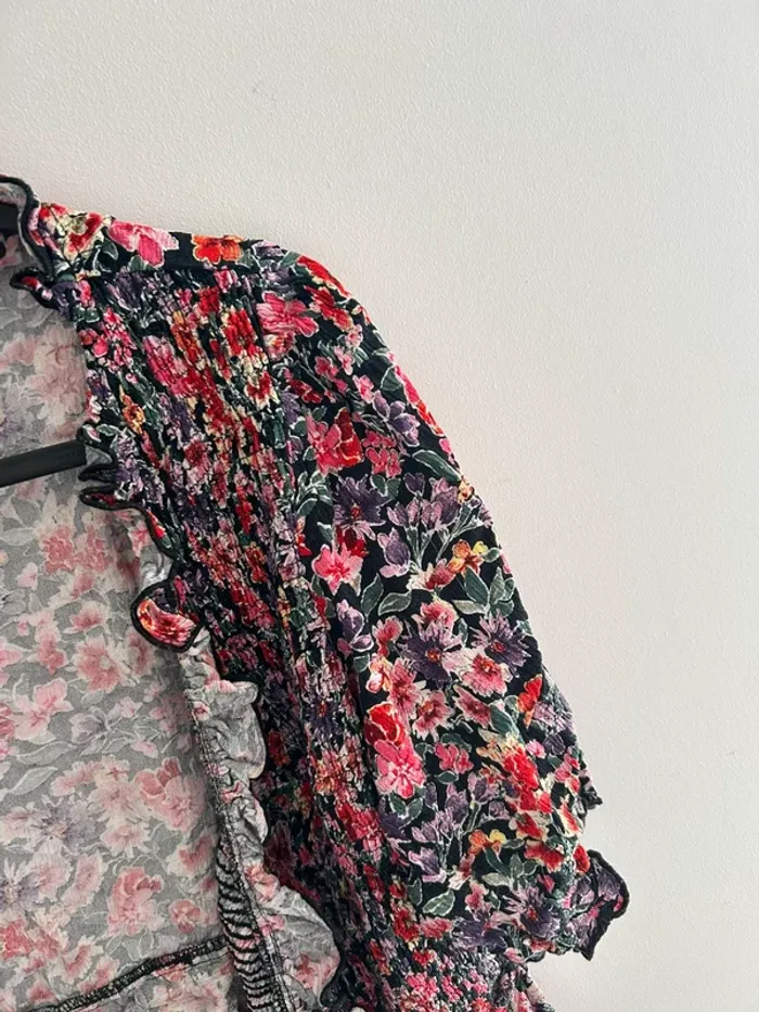 Top fleuri à nouer - photo numéro 2