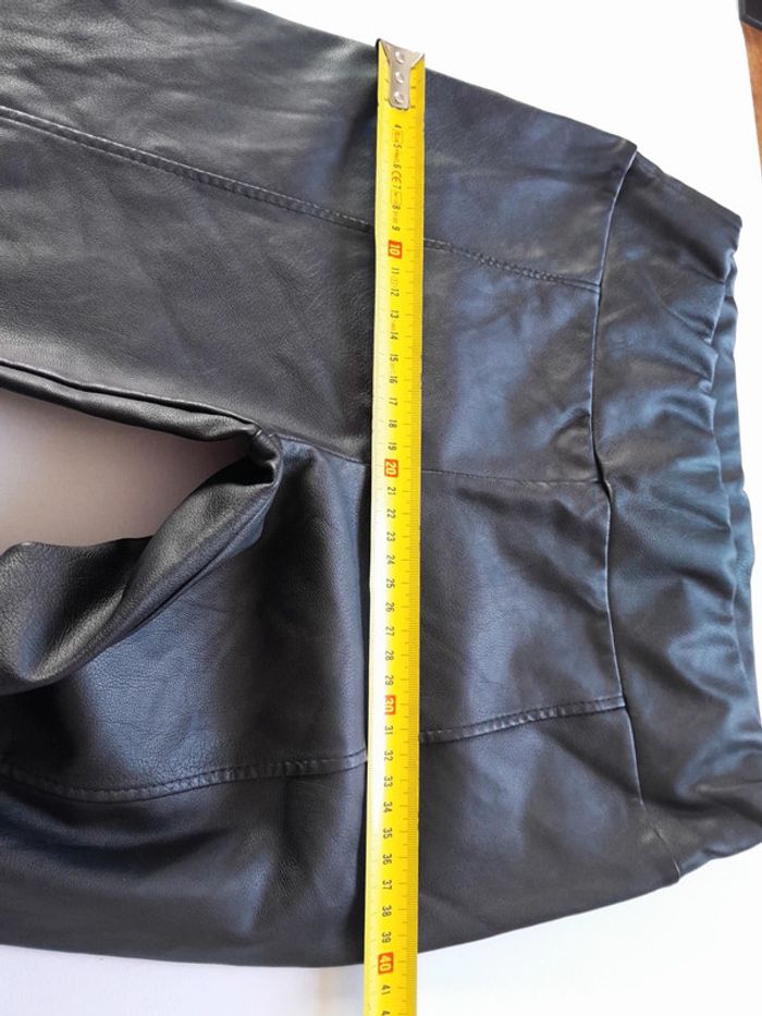 Leggings simili cuir made in italy taille xs ou s - photo numéro 9