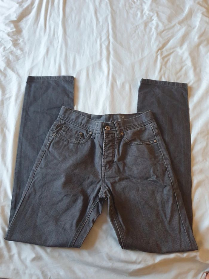 Jeans gris/noir anthracite taille 38 - photo numéro 3