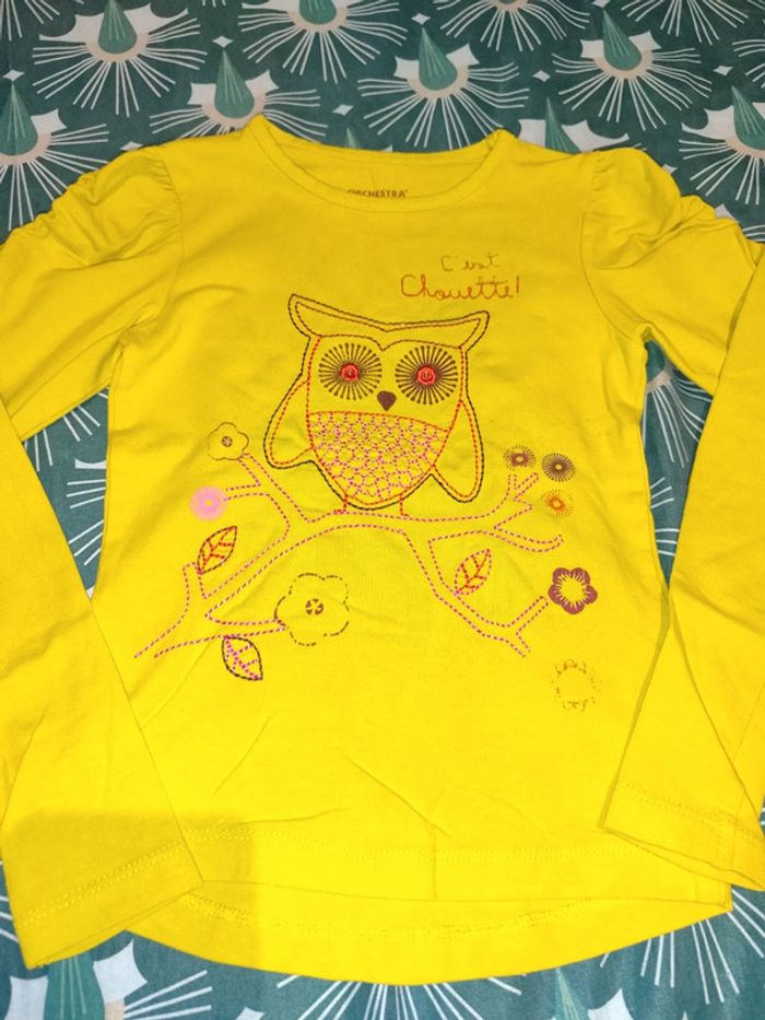 T-shirt manche longue taille 5 ans - photo numéro 2