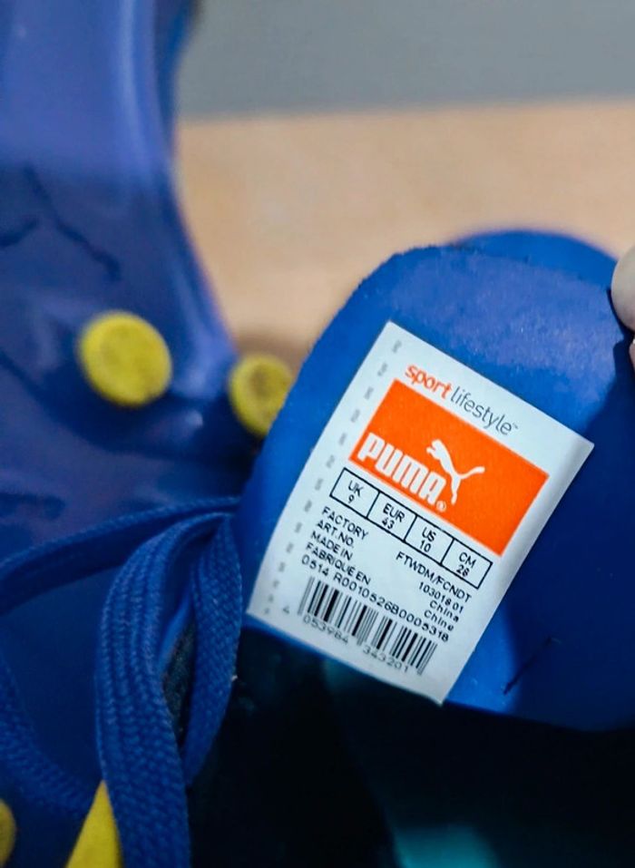 Chaussures crampons foot Puma Evospeed 4 pointure 43 - photo numéro 6