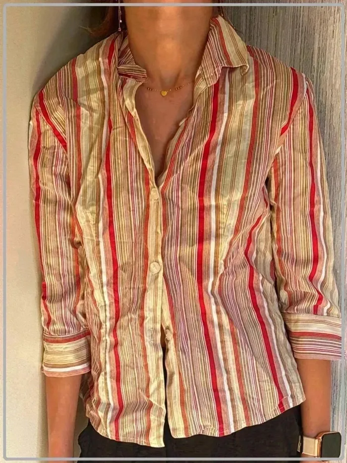 Chemise à rayure taille 36 marque neuf neuf Paris - photo numéro 2