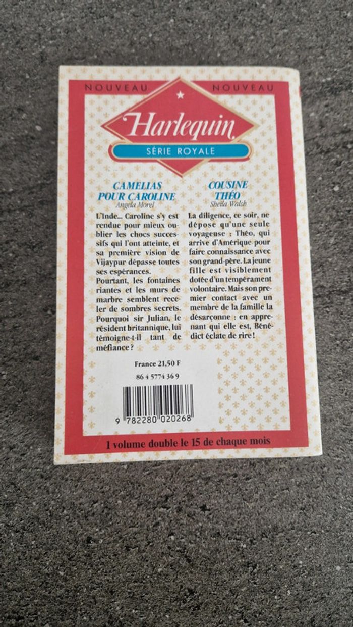 Livre Harlequin - photo numéro 2