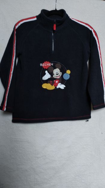Polaire Mickey Disney 10 ans