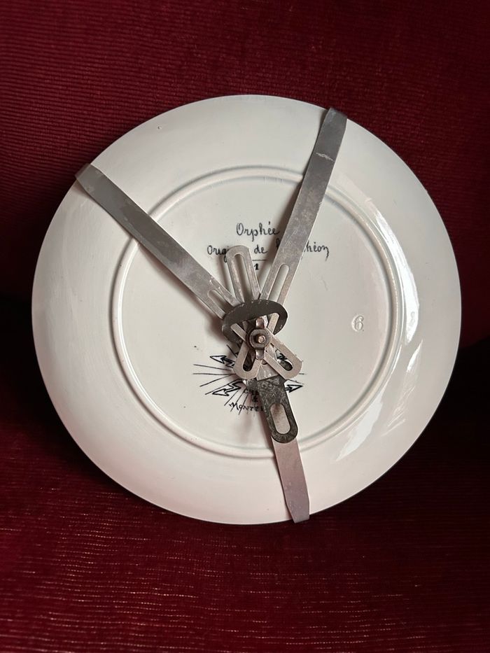 🎶 Pièce de Collection Rare : Assiette Creil & Montereau – Orphée 🎶 - photo numéro 5
