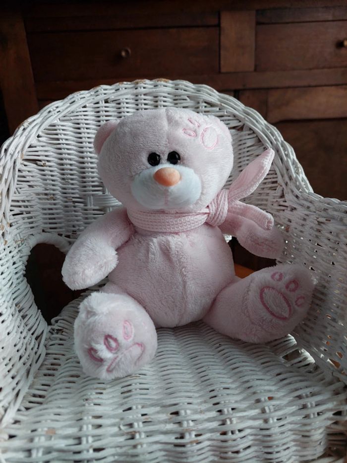 Ours en peluche rose Maxita - photo numéro 3