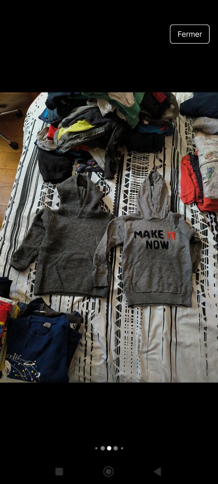 Gros lot vêtements garçon taille 5 ans - photo numéro 8