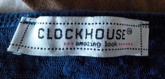 DEBARDEUR CLOCKHOUSE BLEU MARINE TAILLE 50 - photo numéro 9