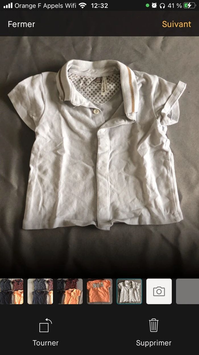 Chemise style polo