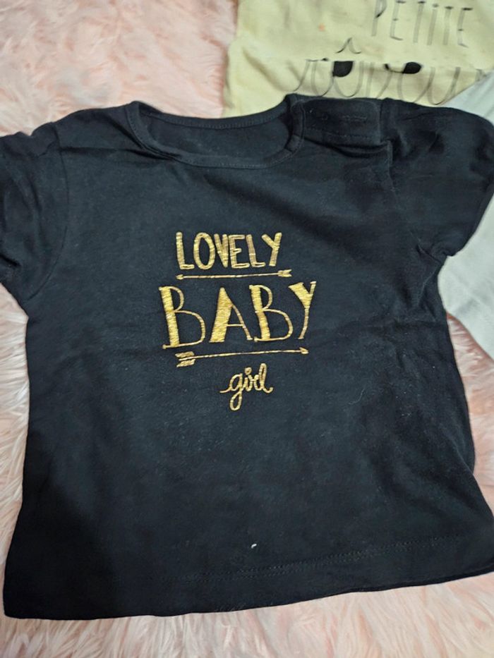 Lot t-shirt bébé - photo numéro 4