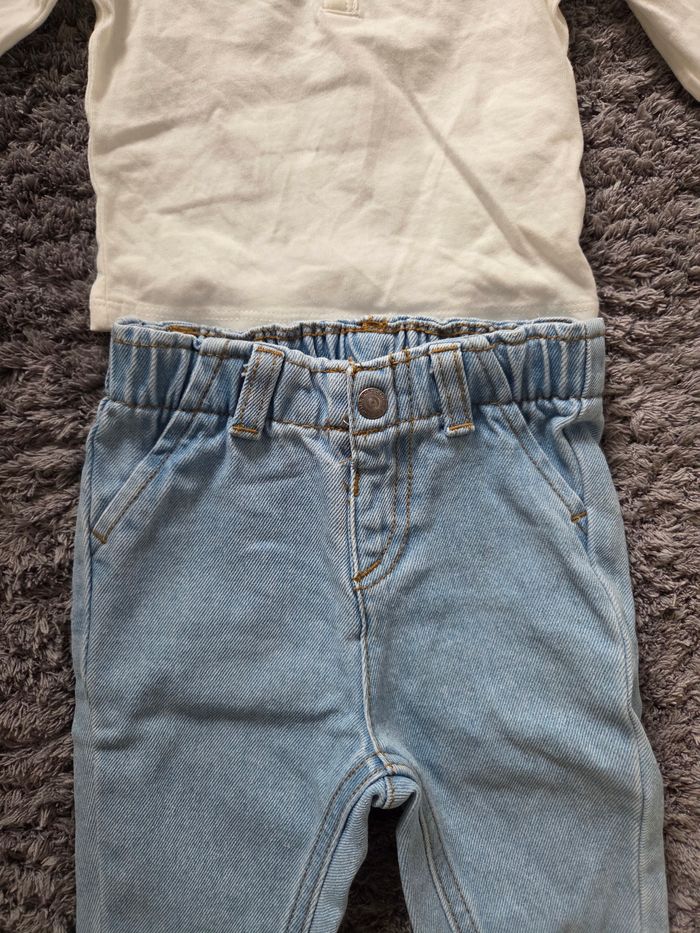 Ensemble Tee-shirt manches longues + jean - photo numéro 6