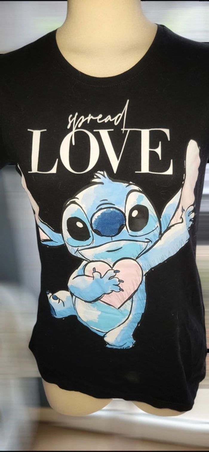 Tee-shirt disney stitch S - photo numéro 2