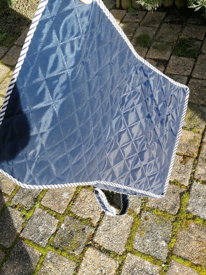 Sac à langer incomplet Baby on Board bleu matelassé - photo numéro 10