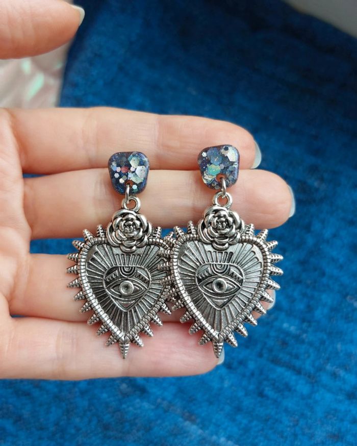 Boucles coeurs mystiques - photo numéro 2