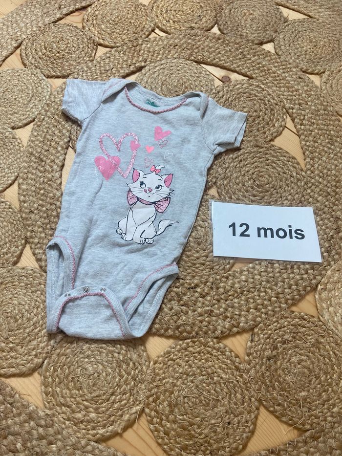 Body à manches courtes Marie Disney