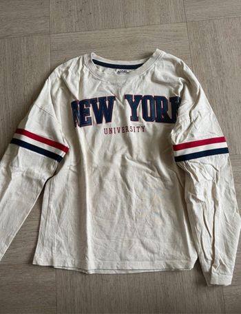 Tee-shirt manches longues in extenso  10 ans