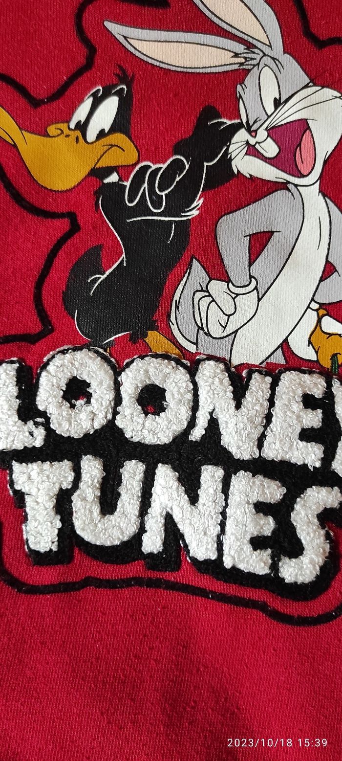 Lot 2 sweats Looney Tunes 6 ans - photo numéro 7