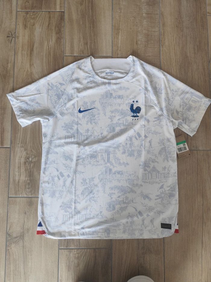 Maillot authentique version joueur équipe de France/ESF année 2022