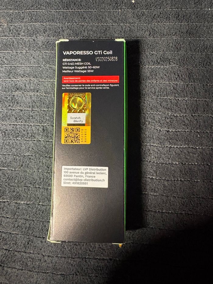 Résistance GTI Mesh Vaporesso - photo numéro 3