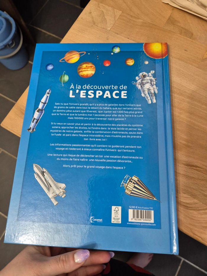 Livre à la découverte de l'espace - photo numéro 3