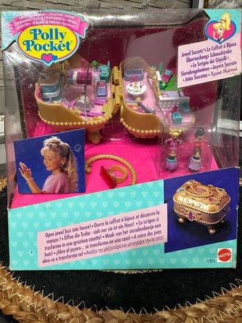 Coffret à bijoux polly pocket