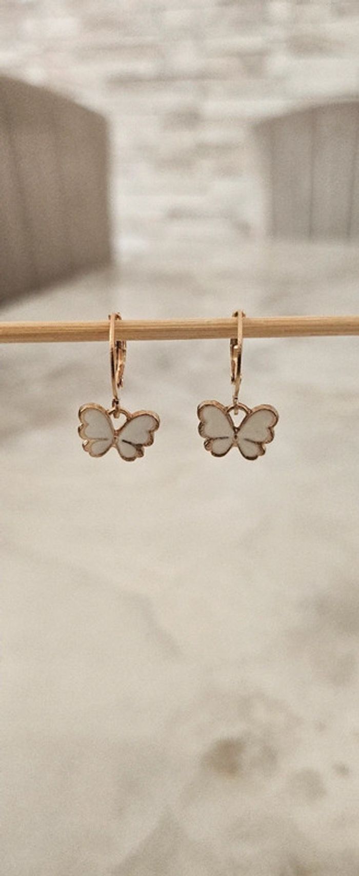 Boucle d’oreille en acier inoxydable