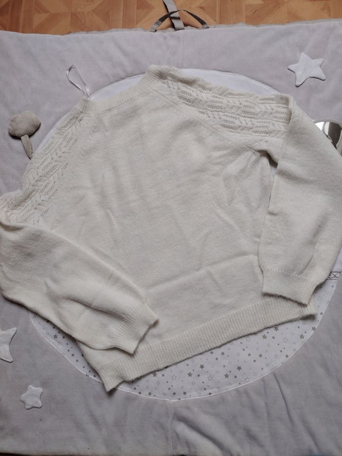 Pull blanc - photo numéro 6