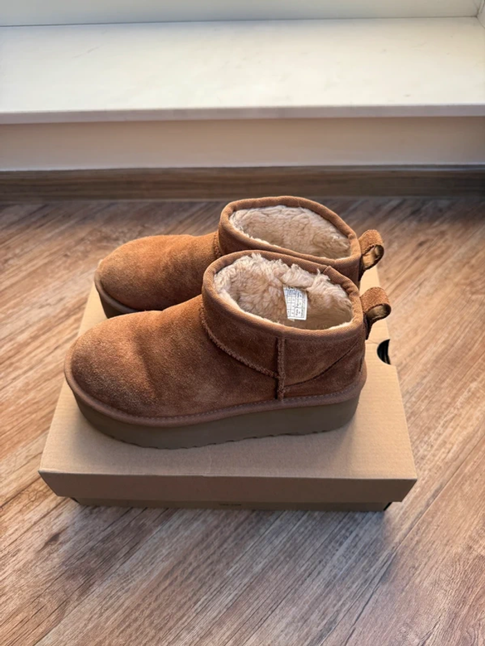 UGG Boots Classic Mini Chestnut - photo numéro 6