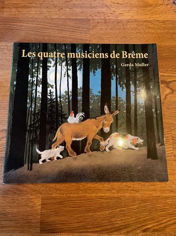 Livre L’école des Max Les quatre musiciens de Brême