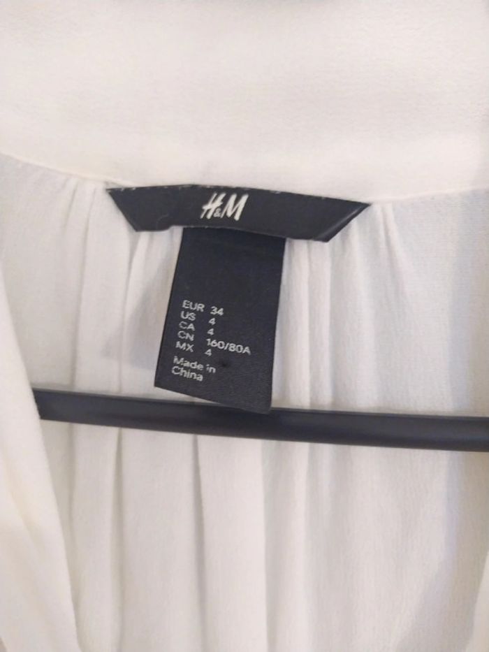 Blouse longue H&M taille 34 (taille grand) - photo numéro 2