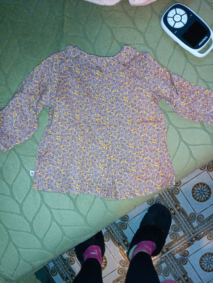 Salopette short à carreaux avec la chemise - photo numéro 8