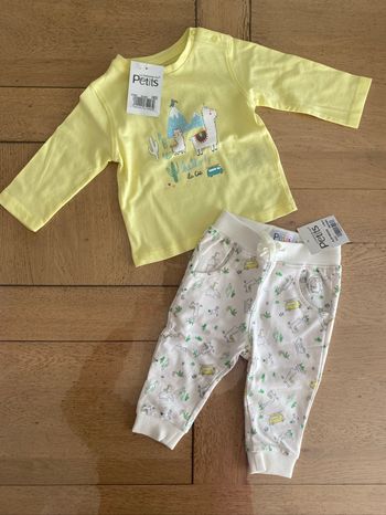 La Compagnie des Petits pantalon et haut garçon 6 mois