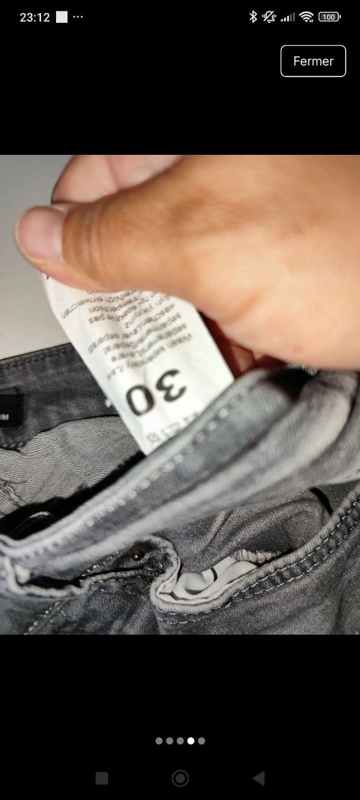 Jean garçon taille 30 - photo numéro 4