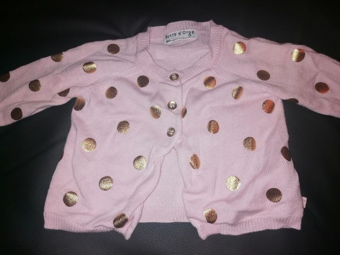 Gilet sucre d'orge 3mois