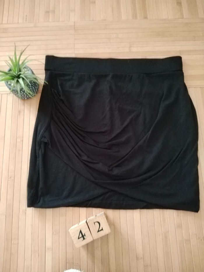 Jupe noire camaïeu 42