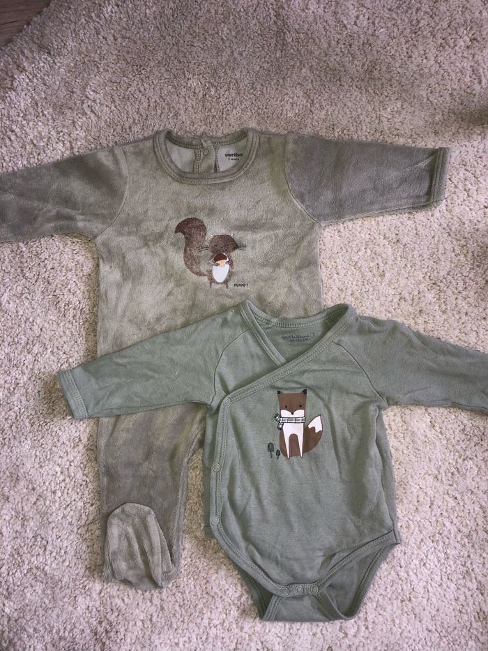 Ensemble Verbaudet Vert