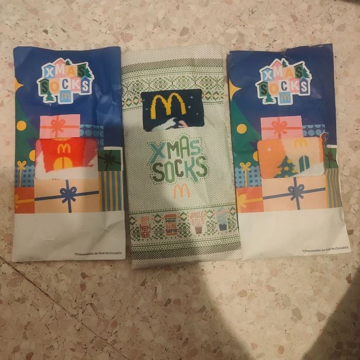 Chaussette mcdonalds