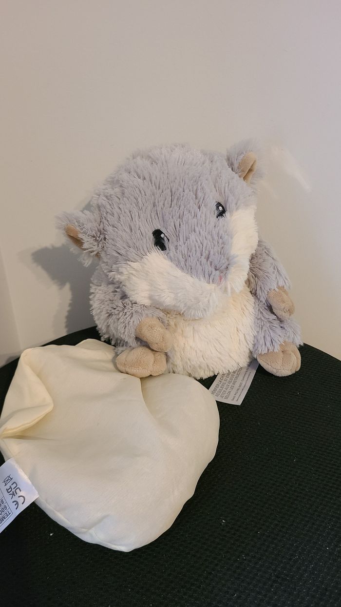 Warmies® 11'' Peluche entièrement chauffante parfumée à la lavande française - Hamster - photo numéro 3