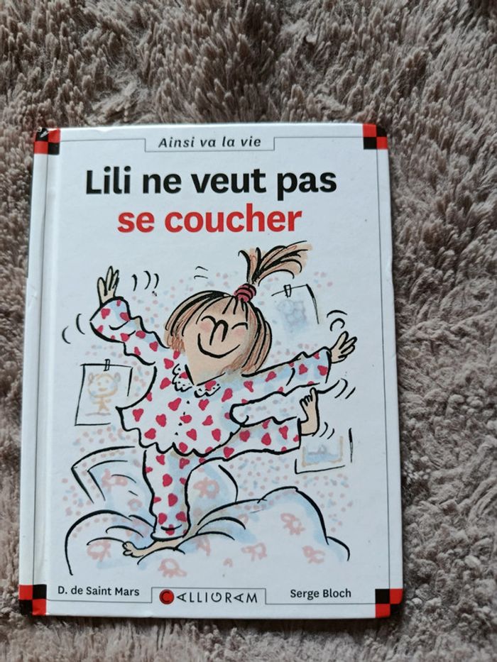 BD Lili ne veut pas se coucher