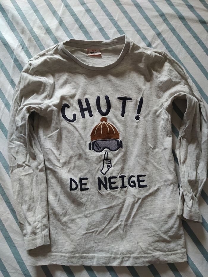 Tricot manches longues tape à l'oeil