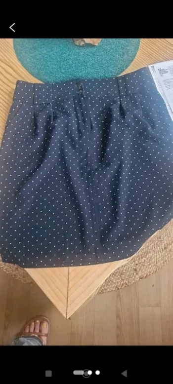 Jupe bleu marine