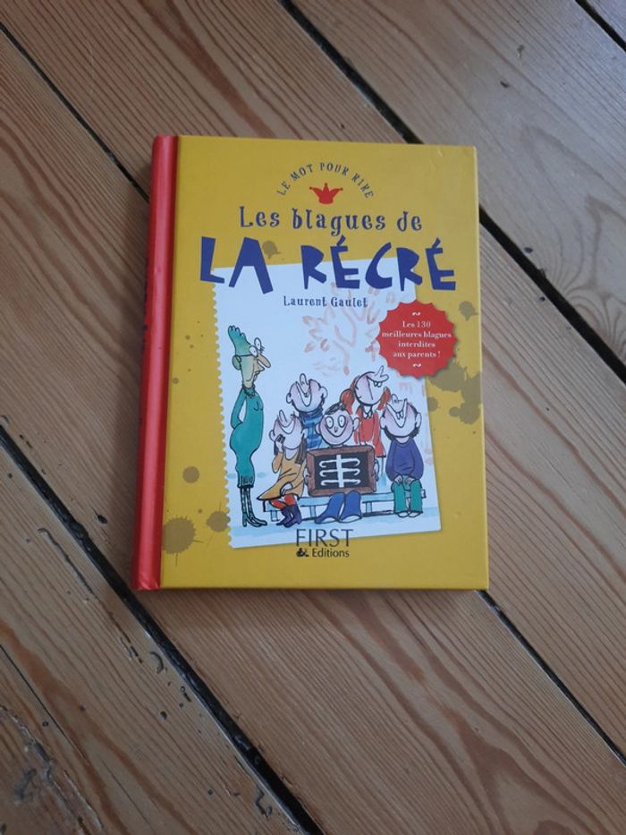 Livre Les blagues de la récré