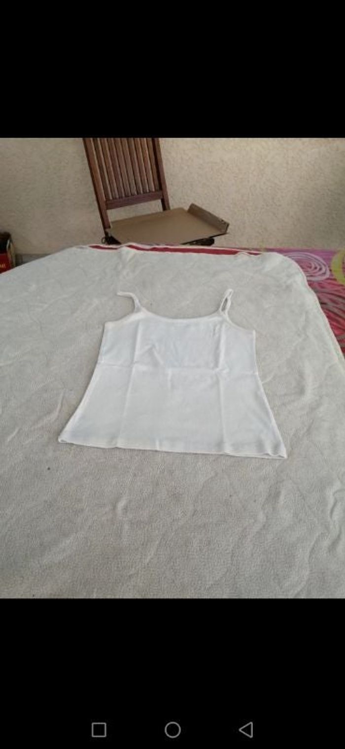 Débardeur blanc