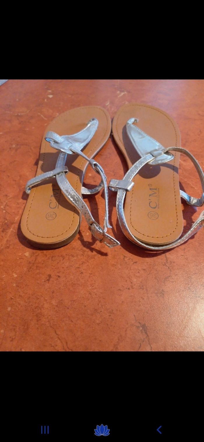 Claquettes femme taille 36 - photo numéro 4