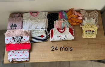 Lot vêtements été printemps taille 24 mois