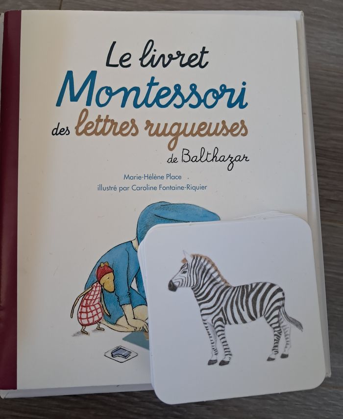 Le coffret Montessori des lettres rugueuses de Balthazar - photo numéro 2