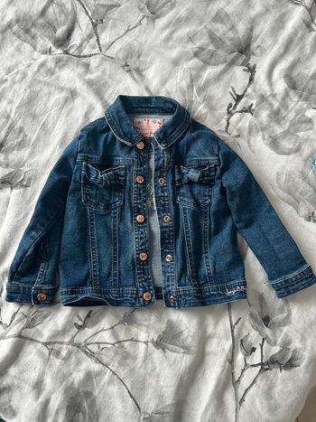 Veste jeans fille butterfly papillon 92cm