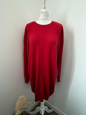 Robe en laine rouge Sandro L