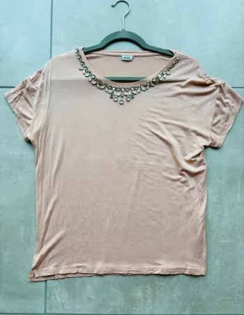 Magnifique t-shirt bijoux Pimkie rose
