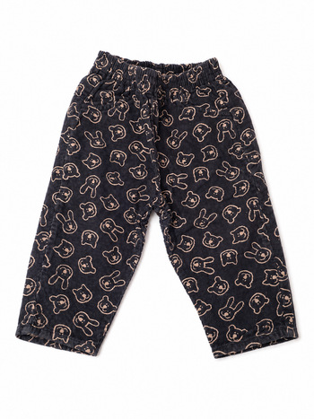 Pantalon Benetton, 24 mois / 2 ans. Motifs oursons. 